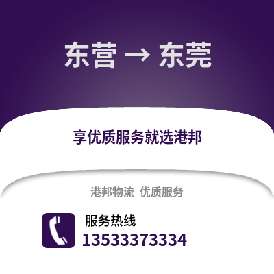 东营到东莞物流专线|东营至东莞货运公司