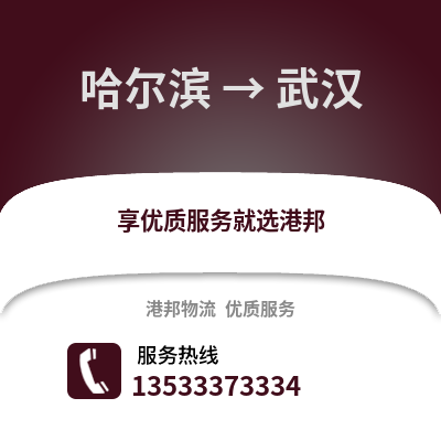 哈尔滨到武汉物流公司,哈尔滨物流到武汉,哈尔滨至武汉物流专线