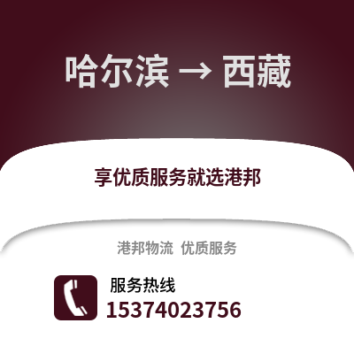 哈尔滨到西藏物流公司,哈尔滨物流到西藏,哈尔滨至西藏物流专线