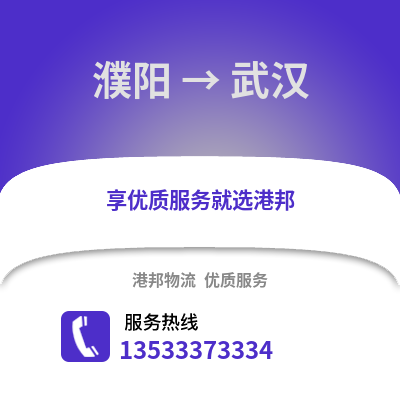濮阳到武汉货运公司|濮阳到武汉货运专线